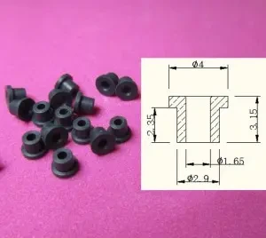 cable snap in rubber grommet rubber wire grommet 1