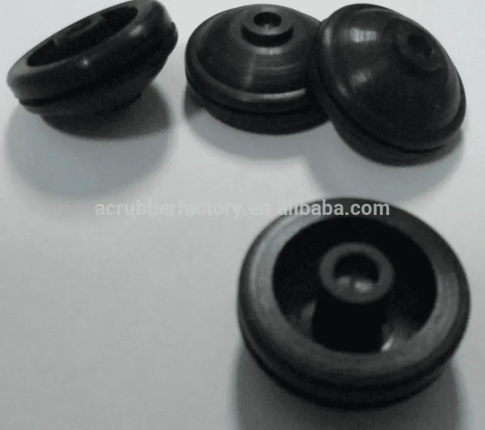 16mm silicone cap 19mm silicone rubber cap silicone cap with groove 1