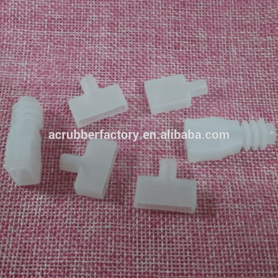 Chnia Supplier 6.1 ~6.3 mm Waterproof Silicone Rubber PVC End Cap For RGB LED Tube and Electric Wire 1