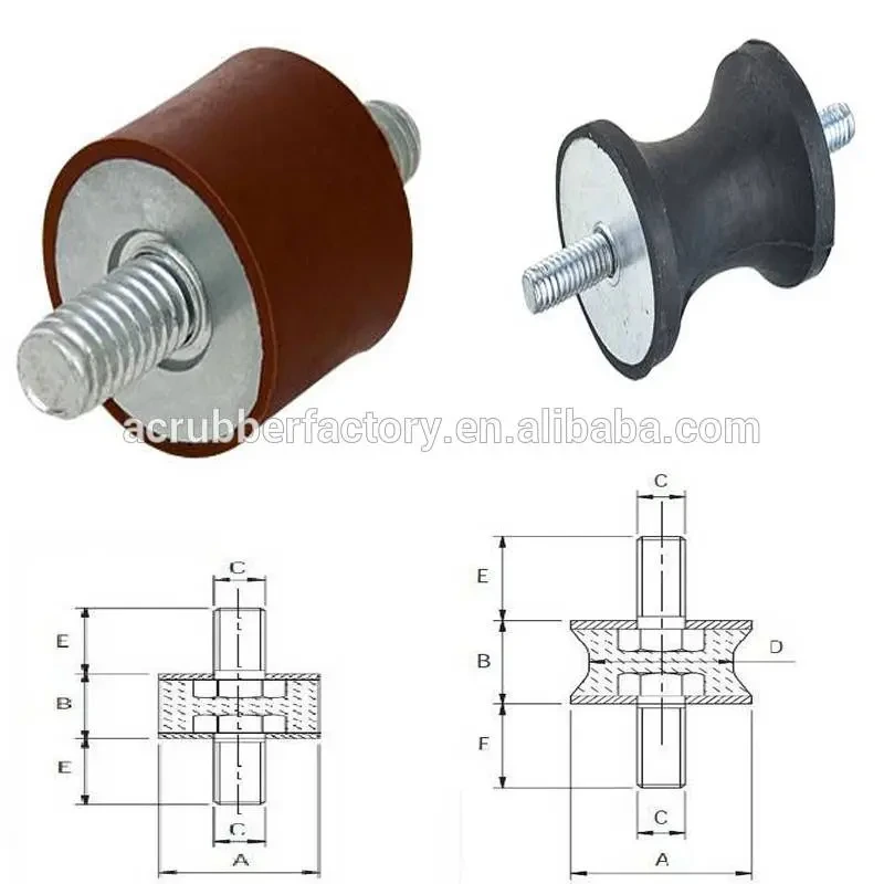 M3 M4 M5 Silicone Rubber Shock Absorber Buffer Exhaust Vibration Damper 1