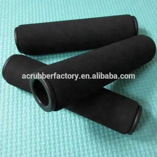 silicone door handle bar for 1 tube 1 rubber grips with plastic tube inserted Pet traction handle dog lead  holder 1