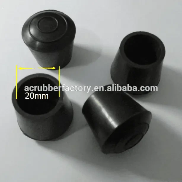 Die stuhlbeine Reihe Een stoel Pata de silla rubber chair leg tips 20mm rubber ferrules 20mm rubber feet 1