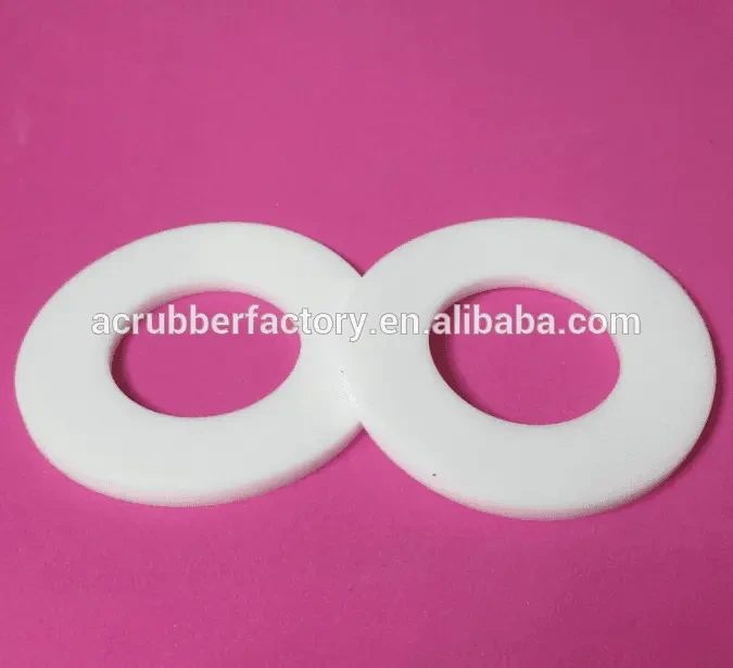 milky white silicone washer 10 Shore A silicone washer grounding washer 1