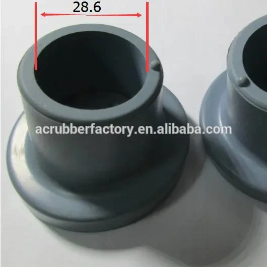 rubber crutch tips Drive Medical Quad Support Flexible Self Standing Cane Tip Black, 3/4 Inch 1Inch 1