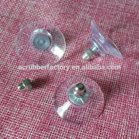 20mm suction cup with ring holder vacuum glass sucker plastic sucker threaded M4 suction cup 1