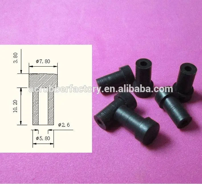 silicone bungs 5mm hole plug M6 hole plug 5.8mm rubber plug 1