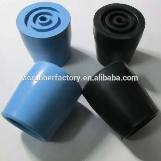 19 mm 5/8 3/4 25/32 1 1 1/4 inch anti slip shock rubber walking stick tips for walking stick rubber crutch ferrules 1