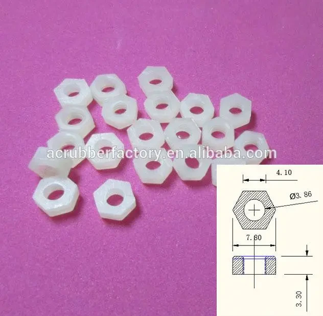 M3 M4 M5 M6 plastic nylon pc pp PA nuts 1