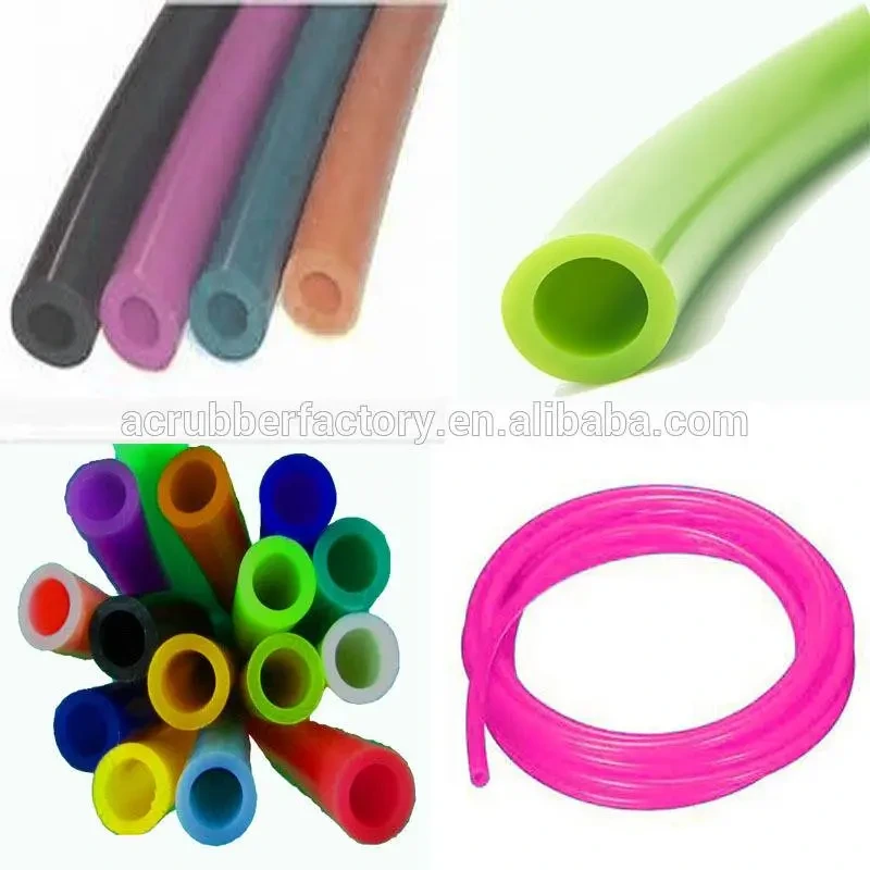 custom transparent soft silicone rubber hose 1