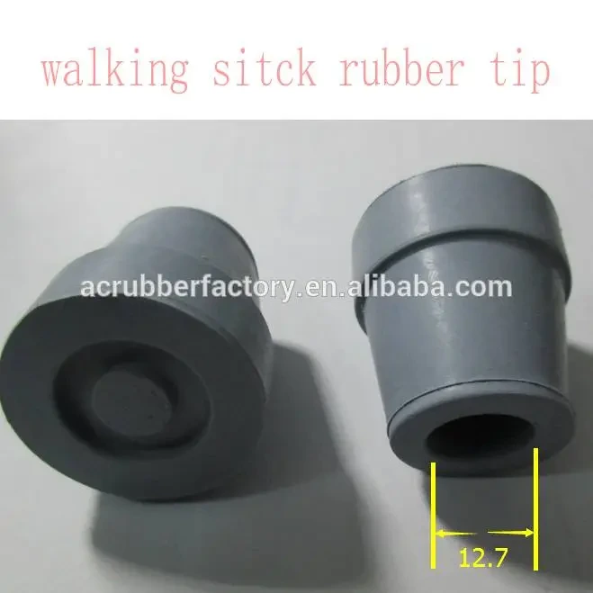 25.4mm 1/2 5/8 3/4 25/32 1 1 1/4 1 1/2 anti slip shock rubber feet end caps tips for walking stick rubber feet for chairs 1