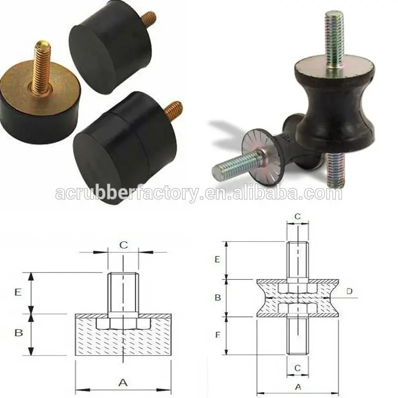 1 2 3 4silicone rubber mount shock absorber bumper used generator rubber mount 1