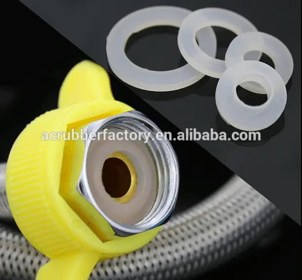 wster pipe joint waterproof fluid master ballvalve Silicone washer Use in water clear rubber washers waterproof Rubber washer 1