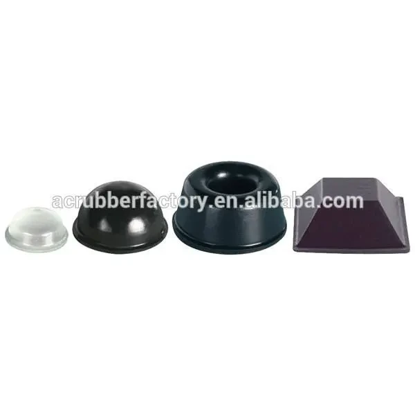 China Manufacturer Customize standard antiskid molded 3m adhesiveoval plastic feet caps chair table leg protectors 1