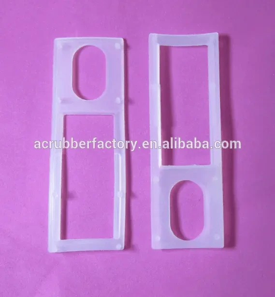 battery gasket fixed silicone pad with feet food grade silicone gasket flat silicone gasket 1