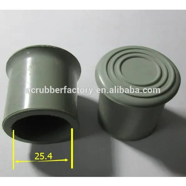 threaded ferrule solder ferrule slip rubber feet rubber Walking stick foot sleeve crutch feet three-legged crutch rubber ferrule 1