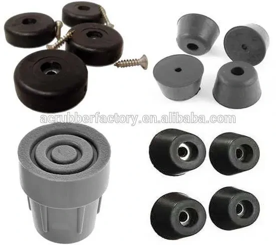 Custom crutches rubber feet, chair rubber foot used for skid proof and anti falling. 1