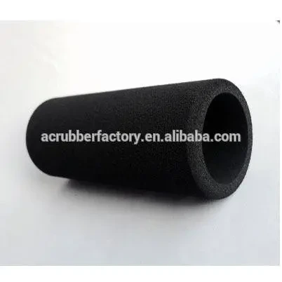 Small Thin Protective Solid Foam Silicone Rubber Tubes For Door Hollow 1