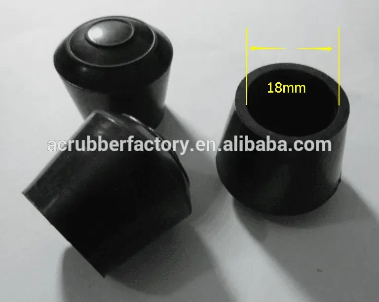 Die stuhlbeine Reihe Een stoel Pata de silla Un manchon 1 inch rubber chair tips 1 inch rubber ferrule 18 inch rubber feet 1