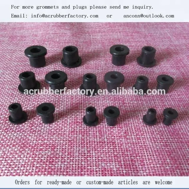 3 3.5 4 4.5 5 6 7 7.5 mm food grade plug with hole silicone grommet for cable silicone rubber grommets electrical rubber grommet 1