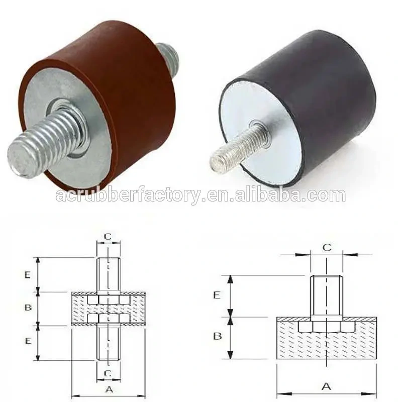Customized rubber engine mount polyurethane OEM Anti vibration rubber mount 1