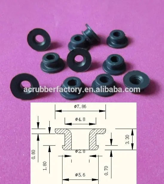 silicone rubber cable wall grommet automotive rubber grommet grommet for metal plate 1