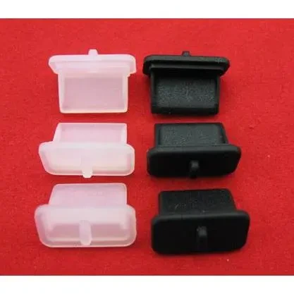 Black Silicone Rubber Protective Jacket and USB Plugs Used to Dustproof for telescopes and accessories 1