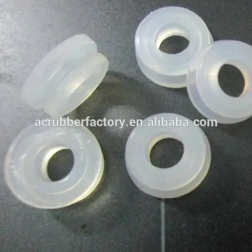 square closed silicone rubber grommet cable grommet waterproof 1
