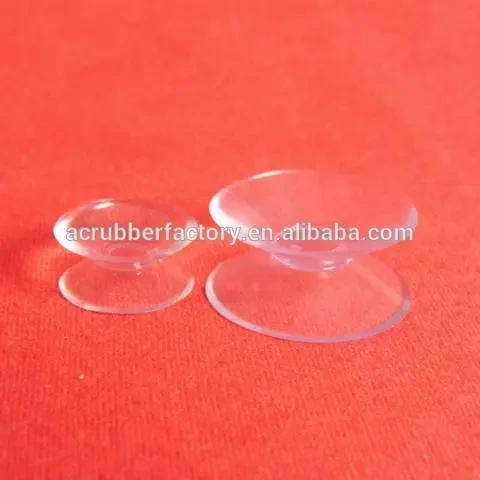 double suckers 20mm suction cup with ring holder vacuum glass sucker plastic double-faced suction cup 1