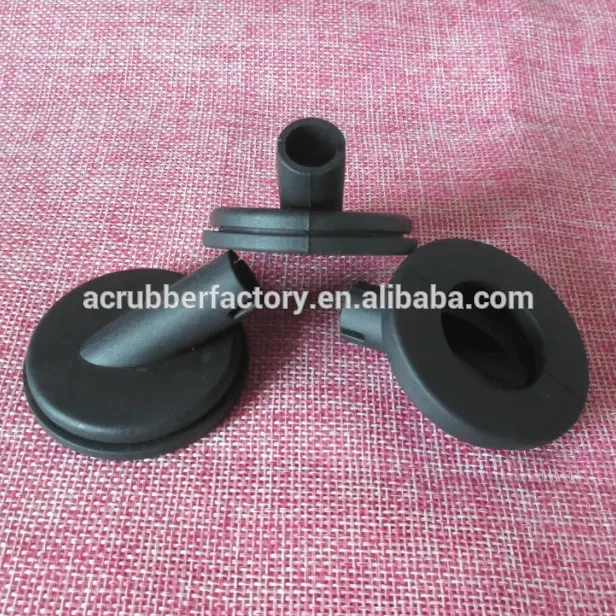 10mm Anti ultraviolet outdoor EPDM oblique hole desk wire guide rubber grommet desk cable angel grommet for 40mm desk hole 1