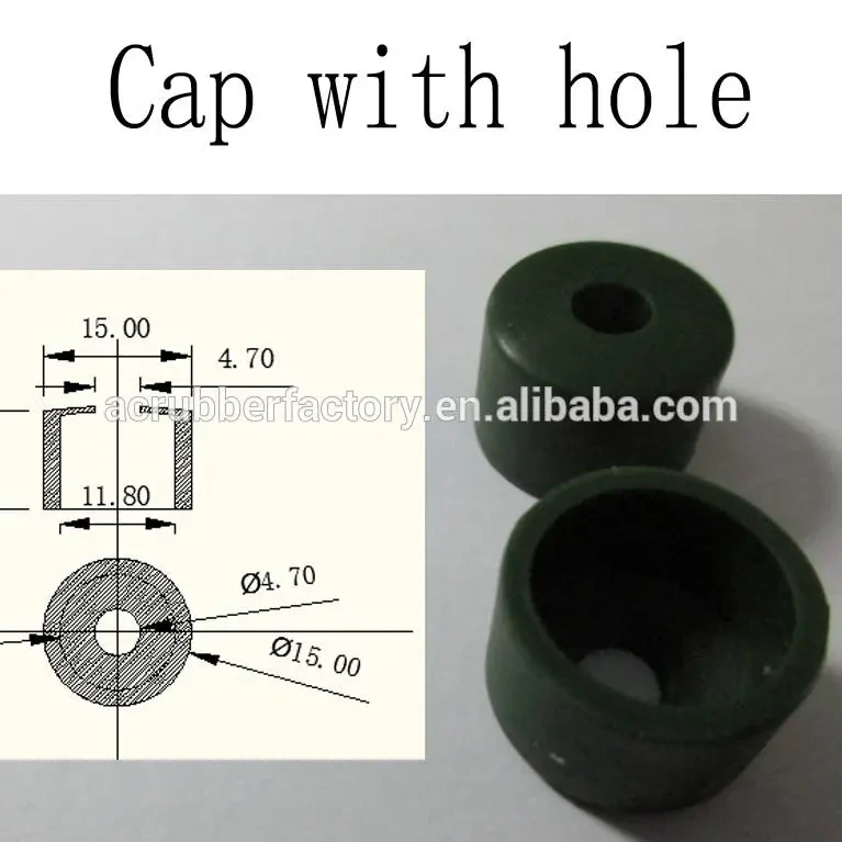 dust proof 19mm silicone cap 19mm rubber plug 19mm rubber cap Microphone sealing 1