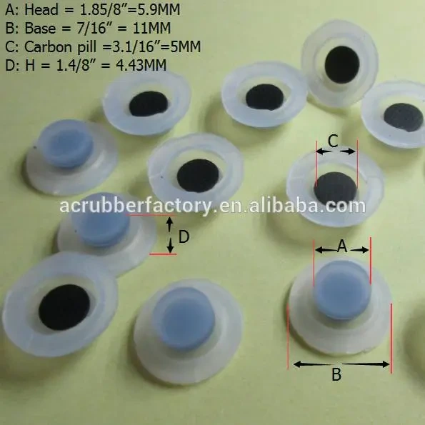 conductive carbon pill waterproof access control function vending machine keypad automatic rubber silicone keypad touch keypad 1