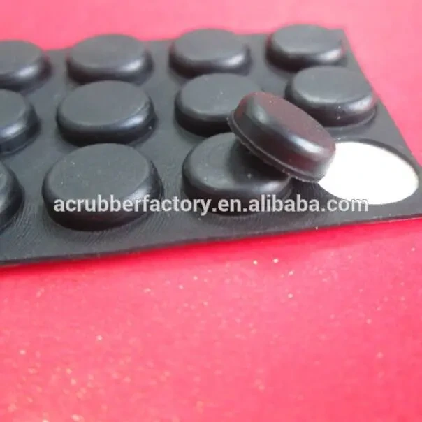 silicone non slip foot dot felt sticker rubber sticker 3m hot dot adhesive soft rubber stickers 1