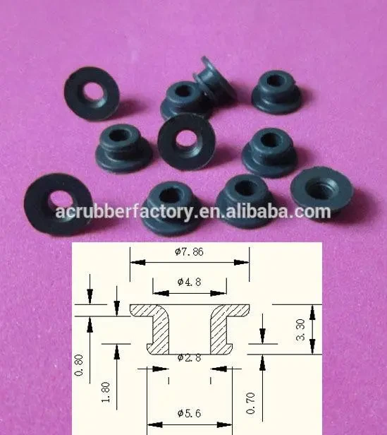 1/8 0.11 inch grommets 3mm cable coil grommet for 4.8 mm hole 1