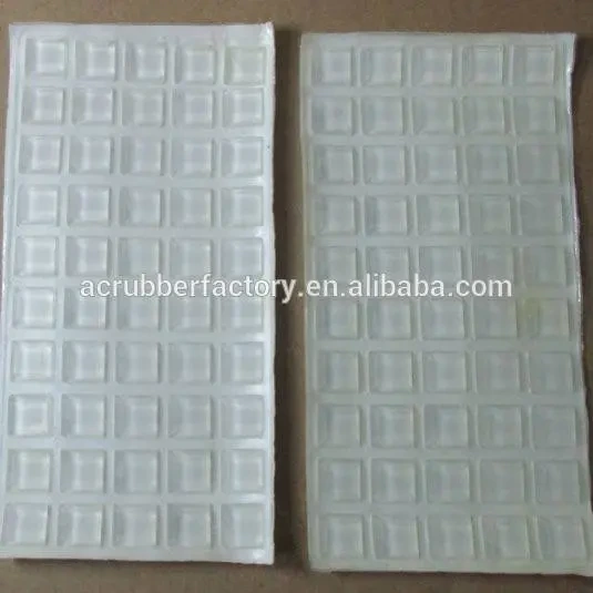 silicone rubber dot 3m self adhesive silicone feet air compressor rubber feet transparent rubber feet 1