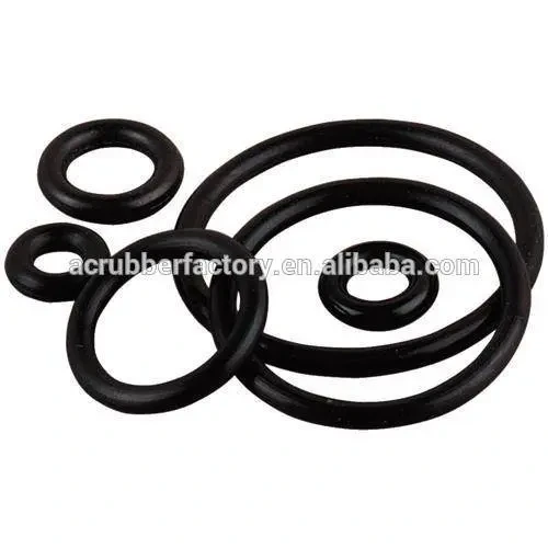 High temperature resistance flat white rubber o rings flat white rubber o rings 1