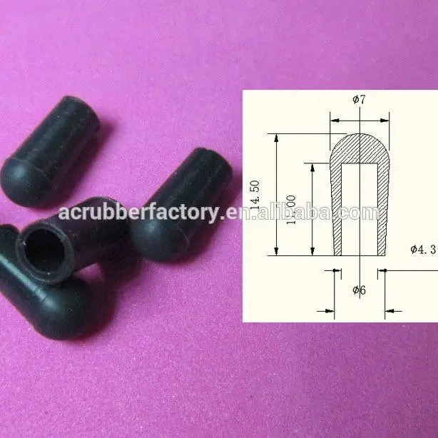 rubber door stopper dust proof resistant molding wear resistant natural rubber furniture stopper for chair 1