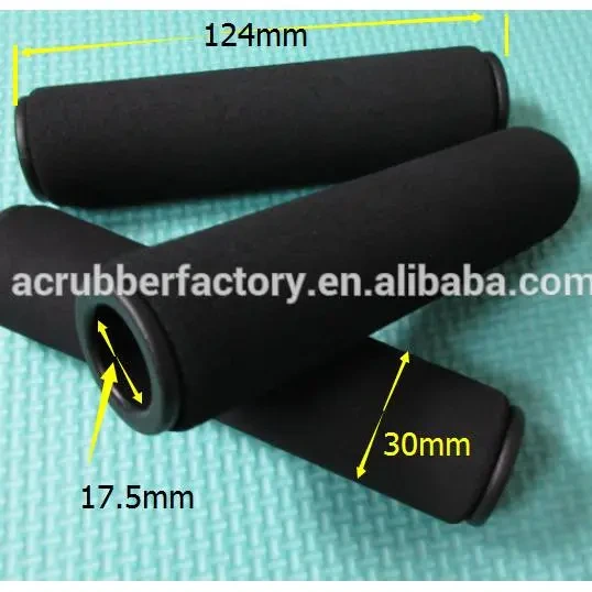 Custom make NBR EPDM foam and stroller handle rubber foam handle grip 1