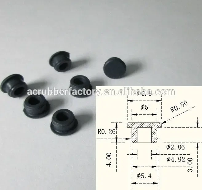 5 mm Rubber Silicone Stopper Sealing Plug 1