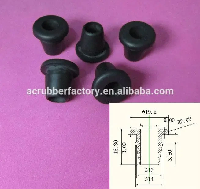 water proof dust proof anti acid grommet for 13 mm hole T shape cable grommet T shape rubber grommet 1