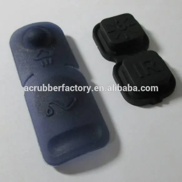 gold plated large keypad for car with large screen silicone key button switch silicone single button with carbon pill 1