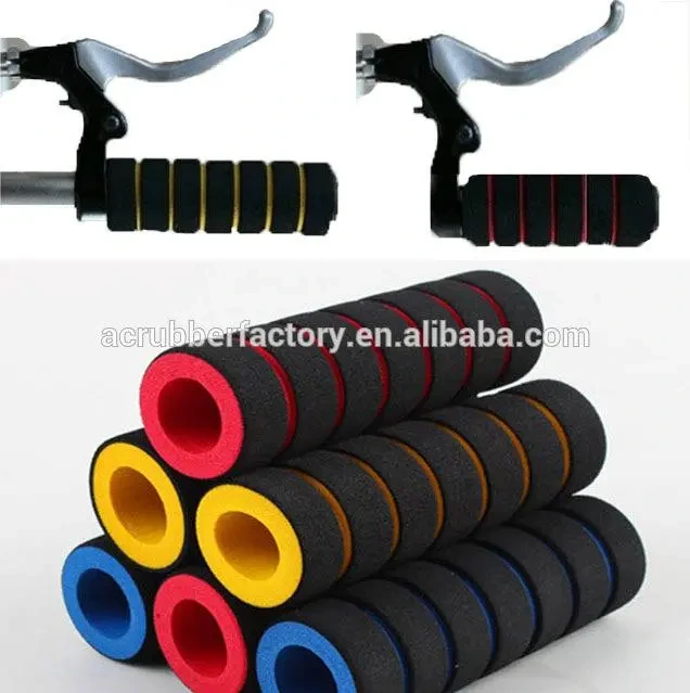 silicone rubber grip fitness silicone handle with plastic tube inserted holder silicone pot handle holder rubber grip material 1