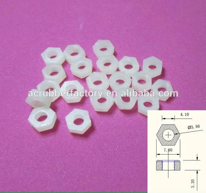hex connecting long plastic nylon tube with m3 m4 m5 screw 1