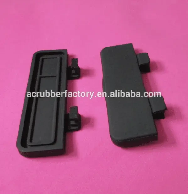 square silicone plugs with lock feet electrical plug cap used to dustproof 1