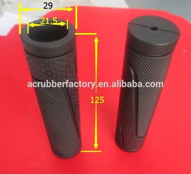 One Side Opened NBR EPDM Rubber Handle Bar Grips and Rubber Bar Grips Used to Trampoline 1