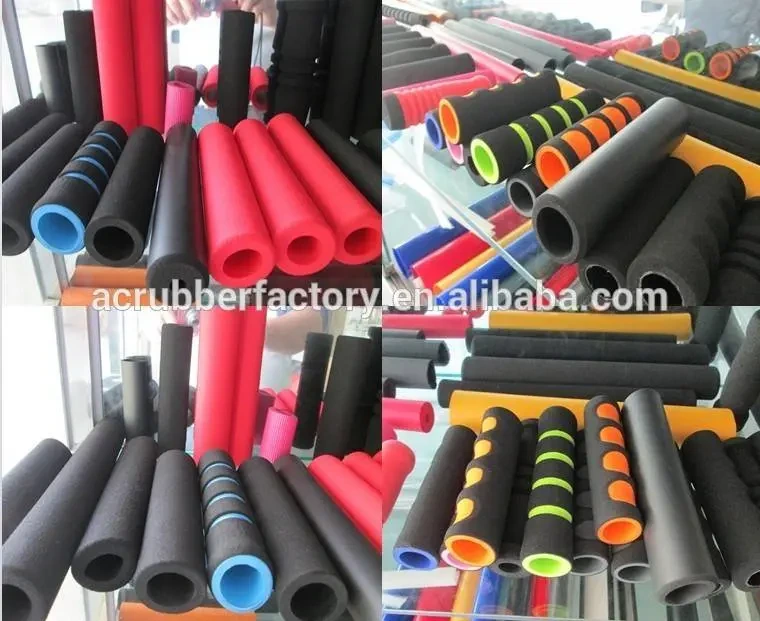 soft Pet traction grip NBR EPDM foam grips handles elastic with rubber grip tape rubber grip dumbbells 1