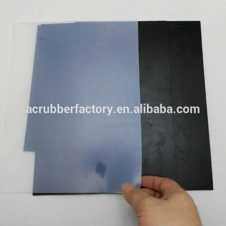 electric appliance adhesive soft adhesive rubber sheet 1mm 0.3mm silicone rubber sheet manufacture thin black rubber sheet 1