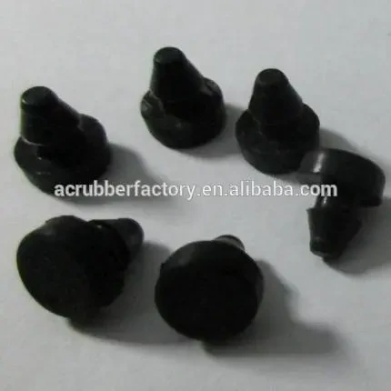 Black 3.8 mm Silicone Rubber Cap Valve Bottle Stopper Pipe Test Plug 1
