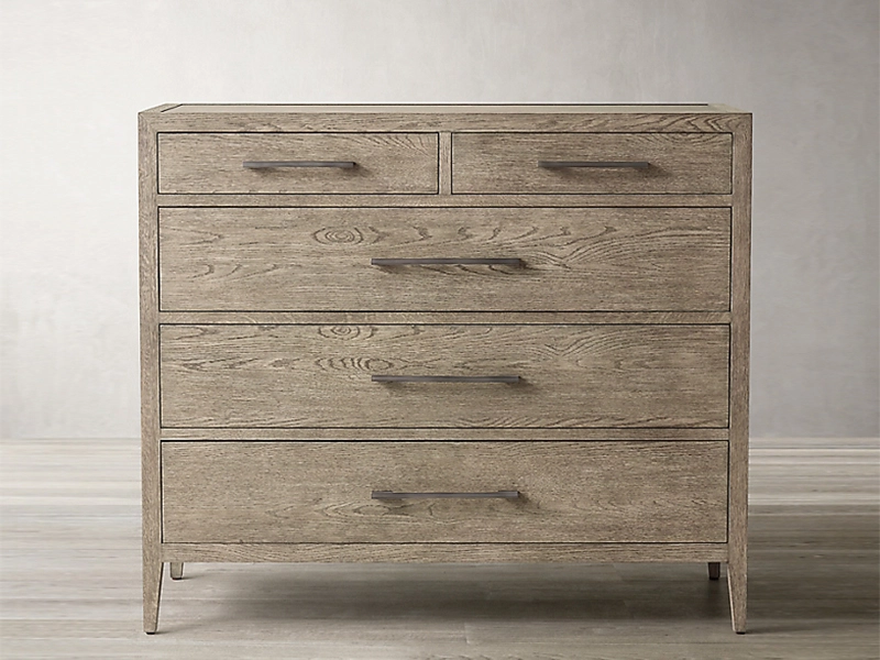 Wood Furniture Oak With Drawer Storage Cabinet Sitting Room Bedroom Side Cabinet 1