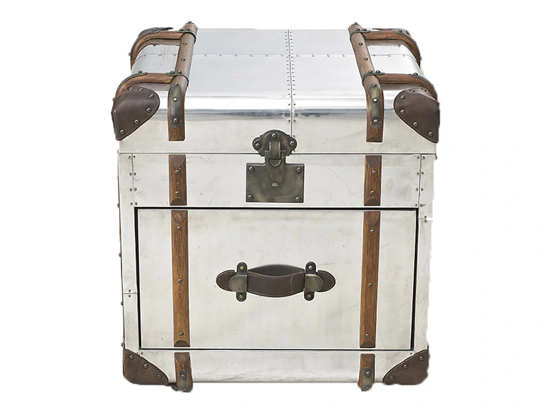 Aviator Jest Silver Little Trunk With Rattan 1