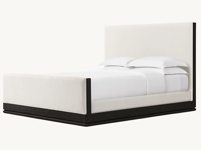  FABRIC PANEL BED WITH FOOTBOARD 1